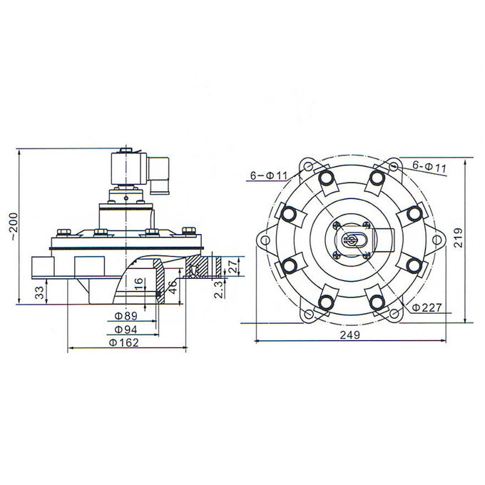 DMF-Y-76S dimension