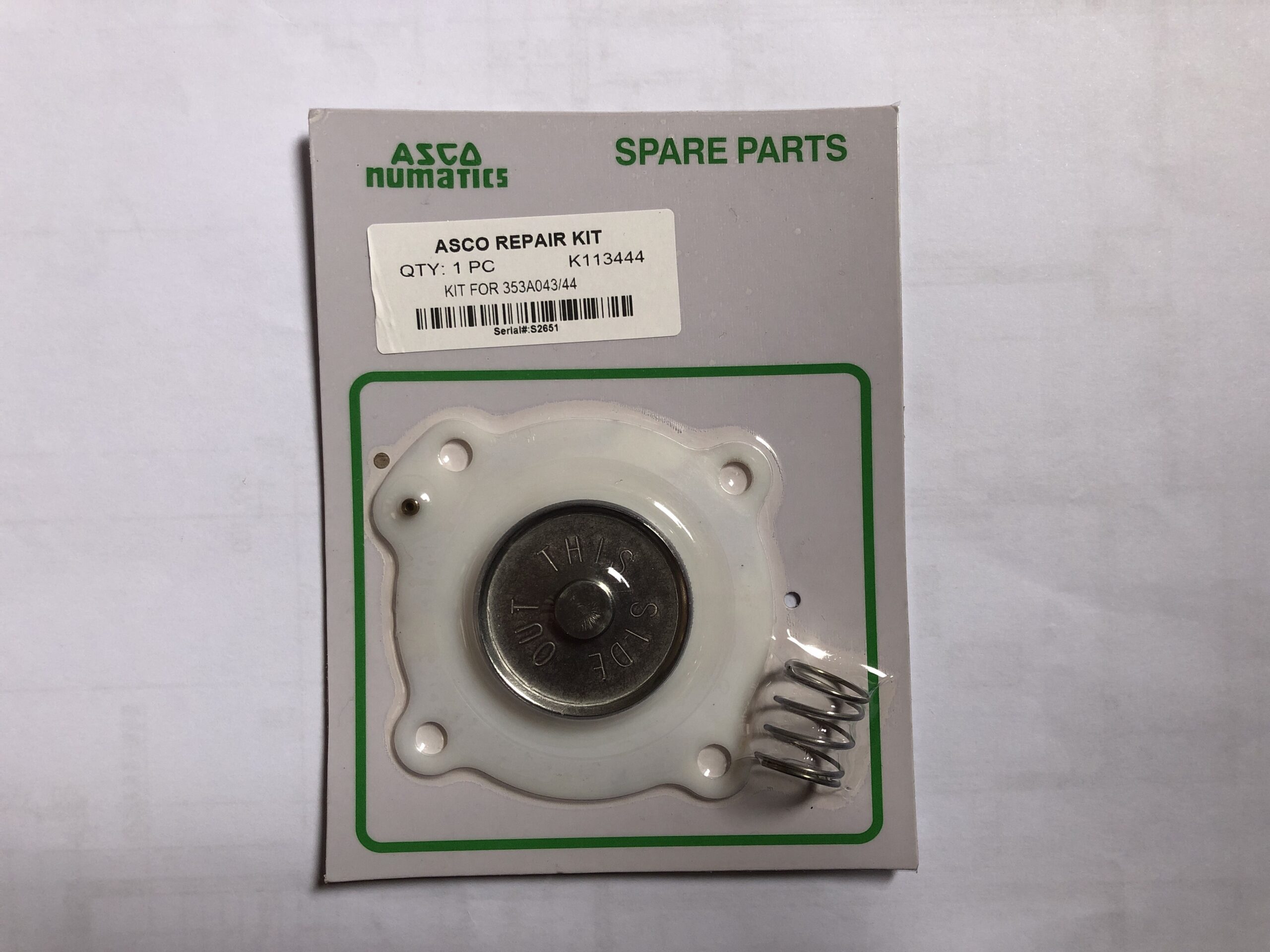 ASCO C113444 Repair Kit